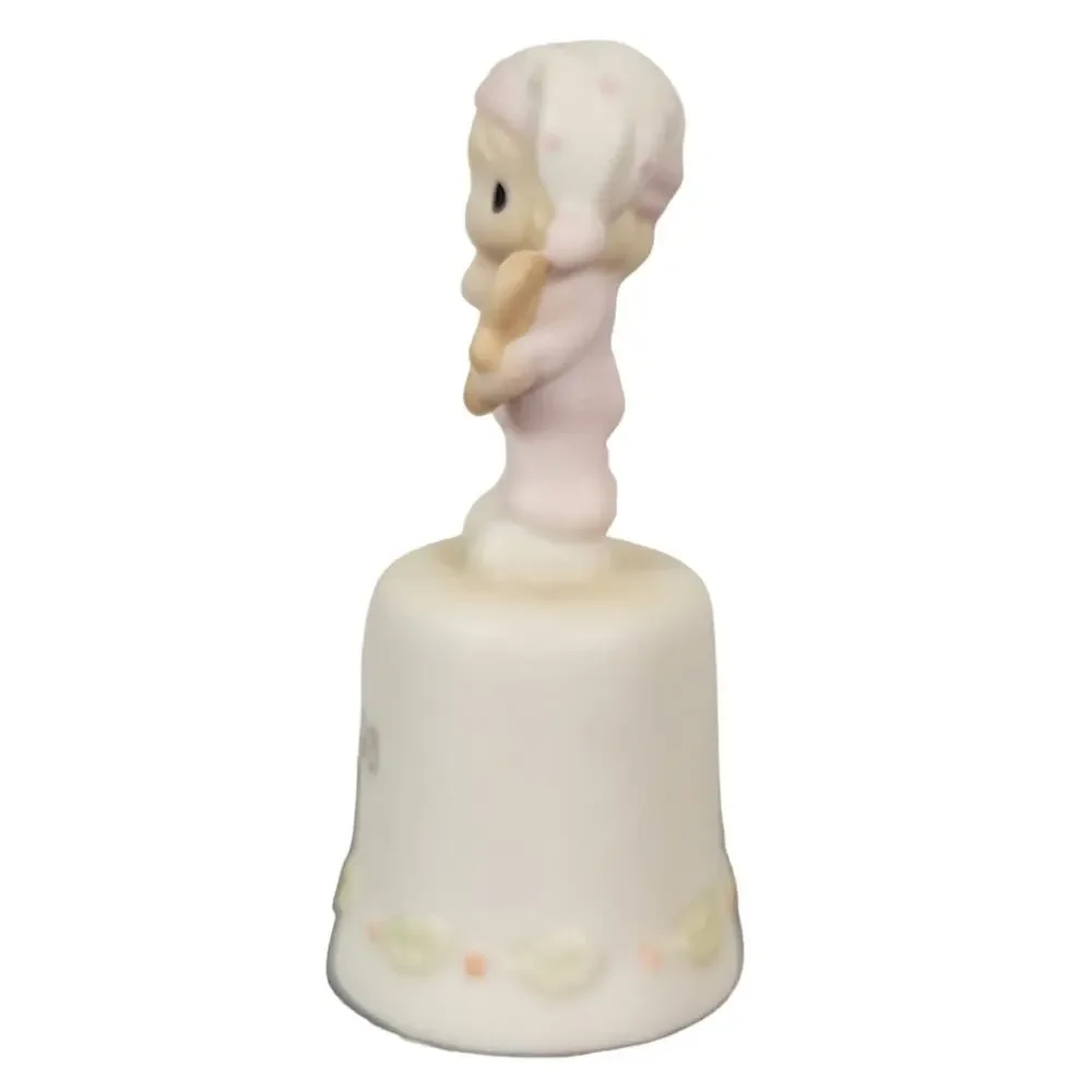 Precious Moments Bell Figurine 1993 Gingerbread Child PMI Indonesia Small 2